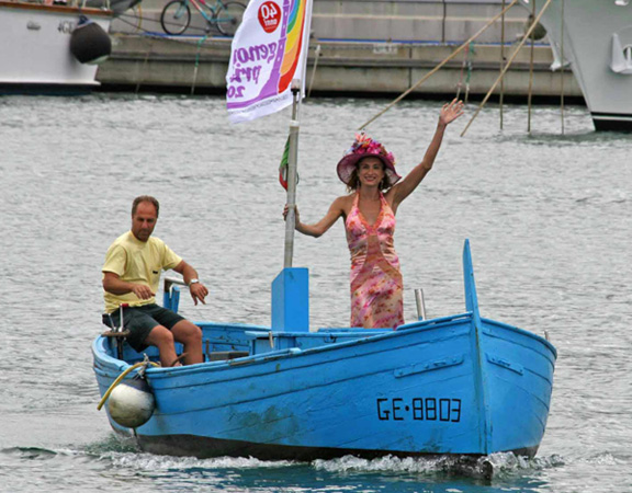 Wladimir Luxuria inaugura Genova Pride 2009